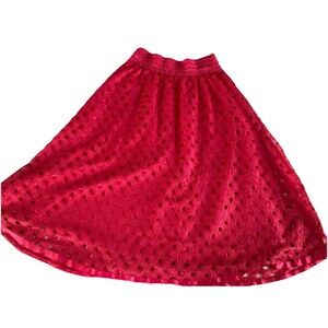 Metrowear Skirt Women’s Medium Elastic Waist Hot Pink Good Condition -1 Flaw